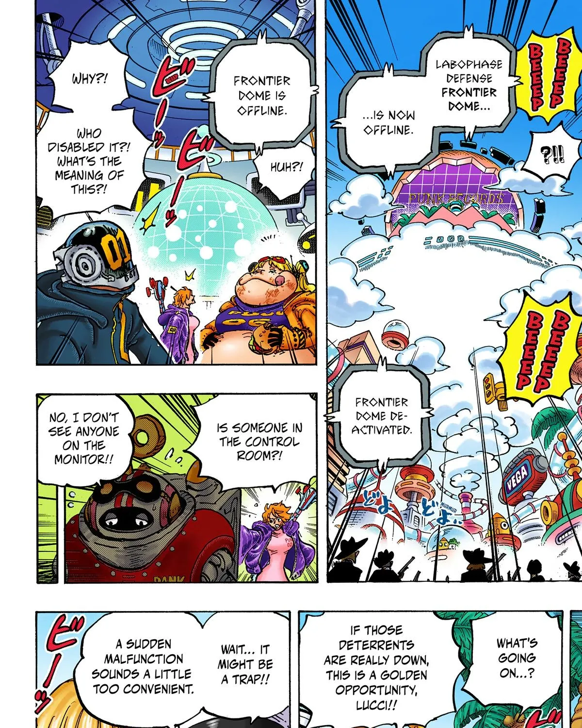 One Piece Colored, chapter 1071, page 17