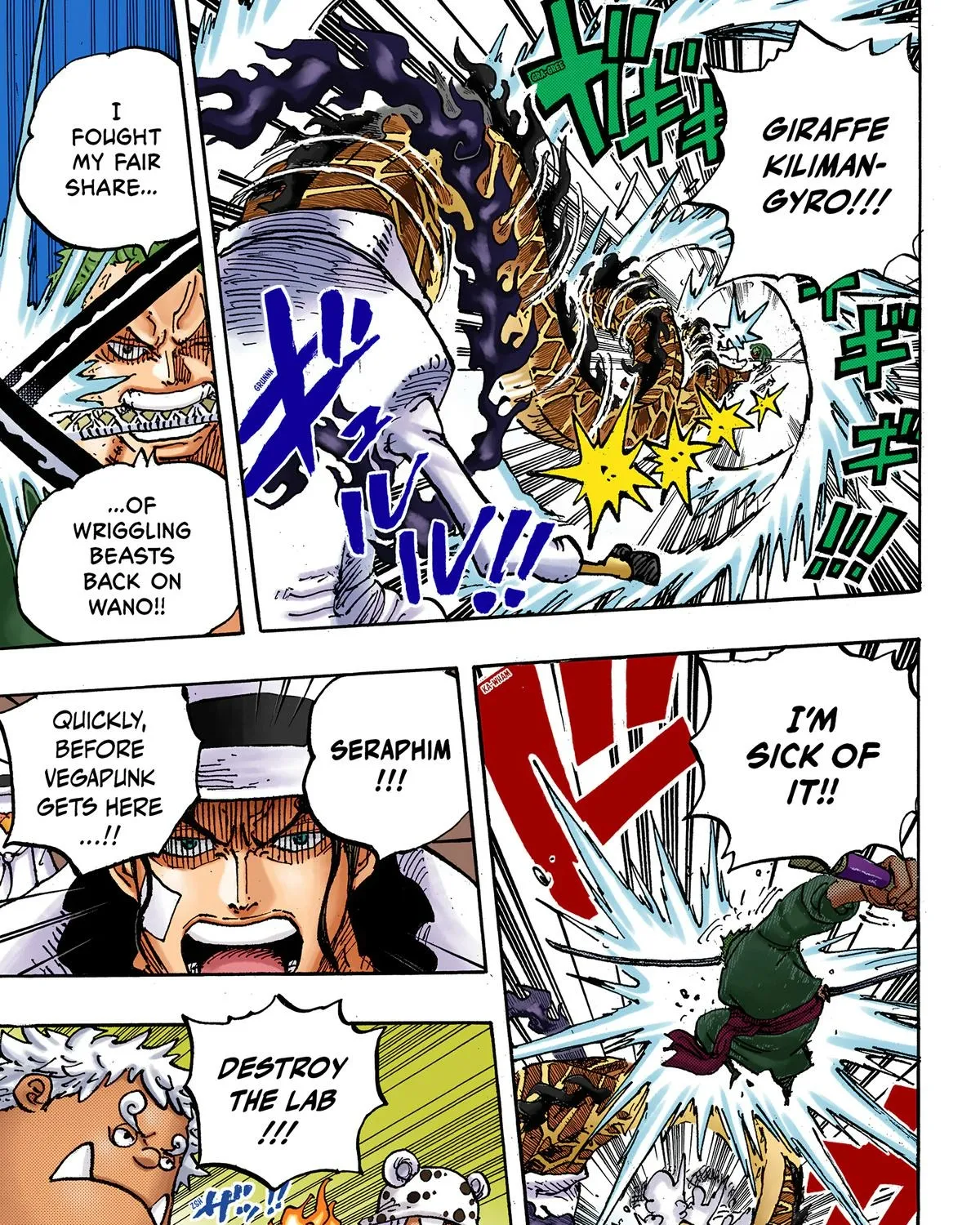 One Piece Colored, chapter 1072, page 27