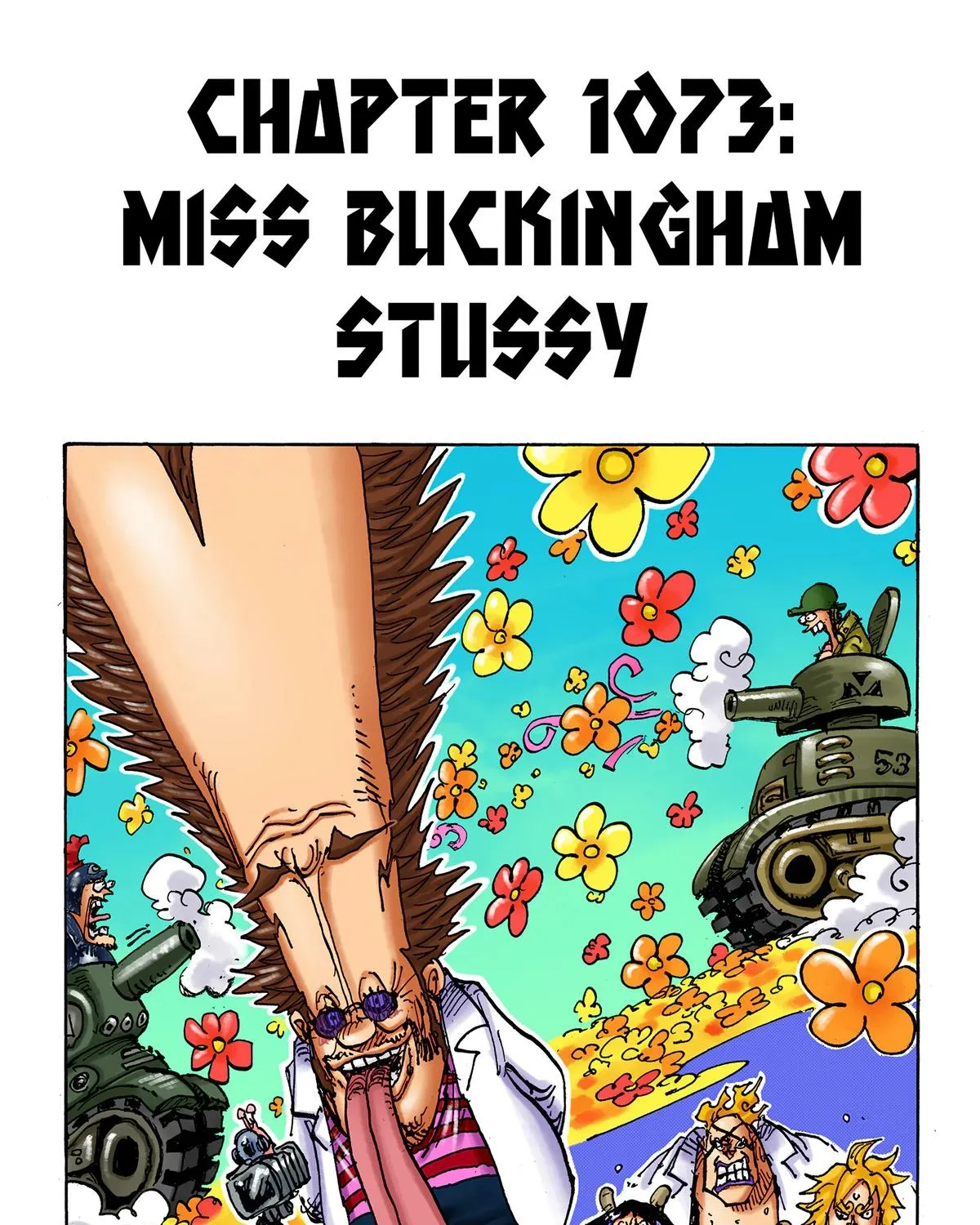One Piece Colored, chapter 1073, page 1