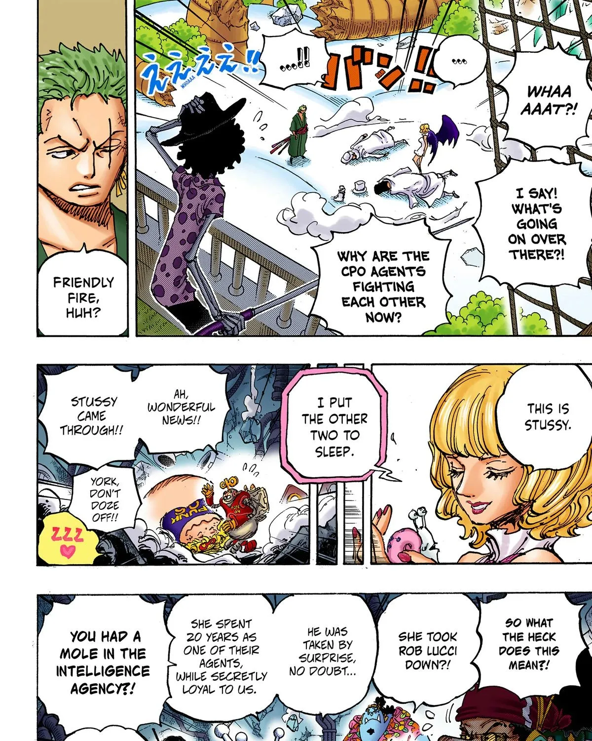 One Piece Colored, chapter 1073, page 7