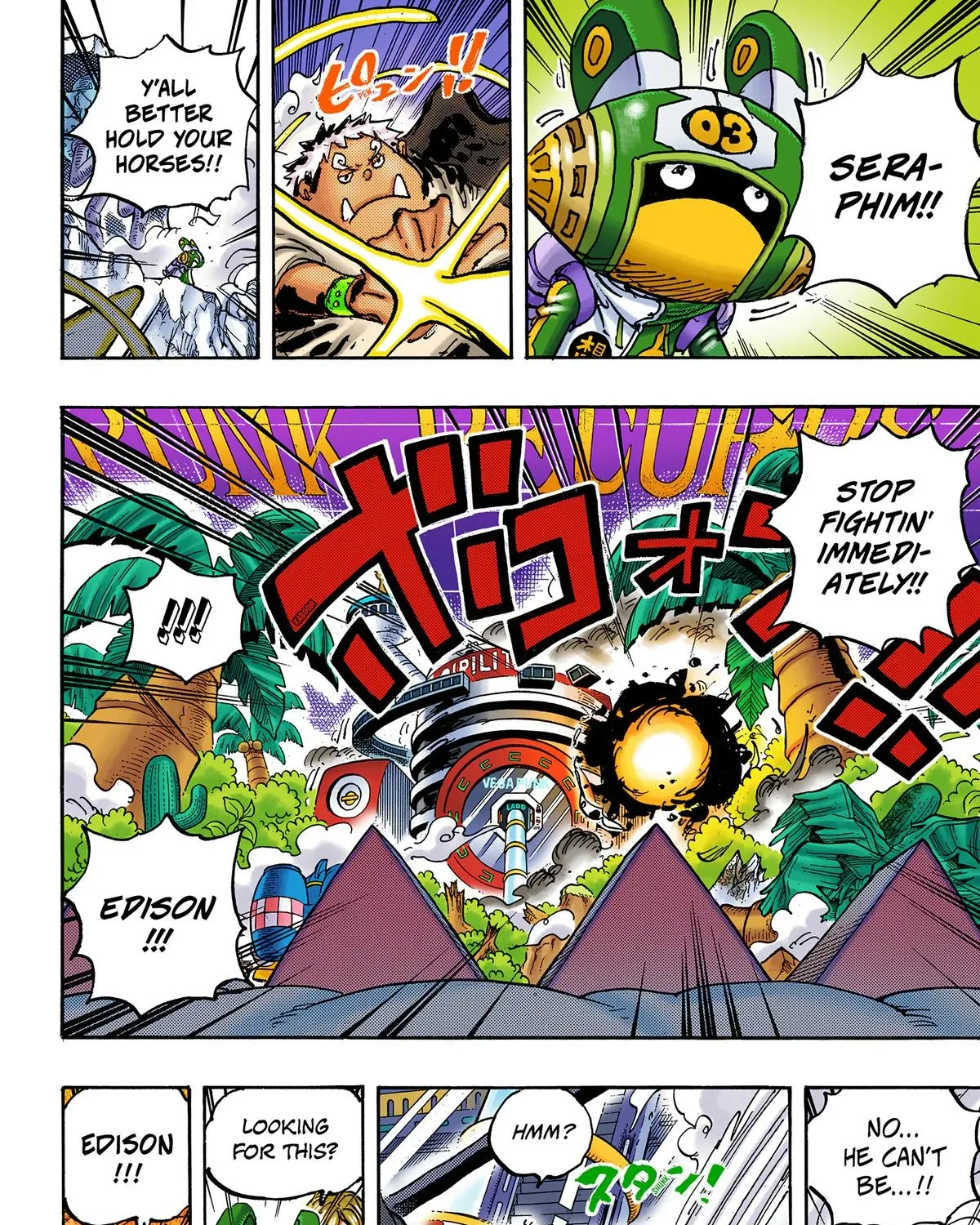One Piece Colored, chapter 1073, page 15