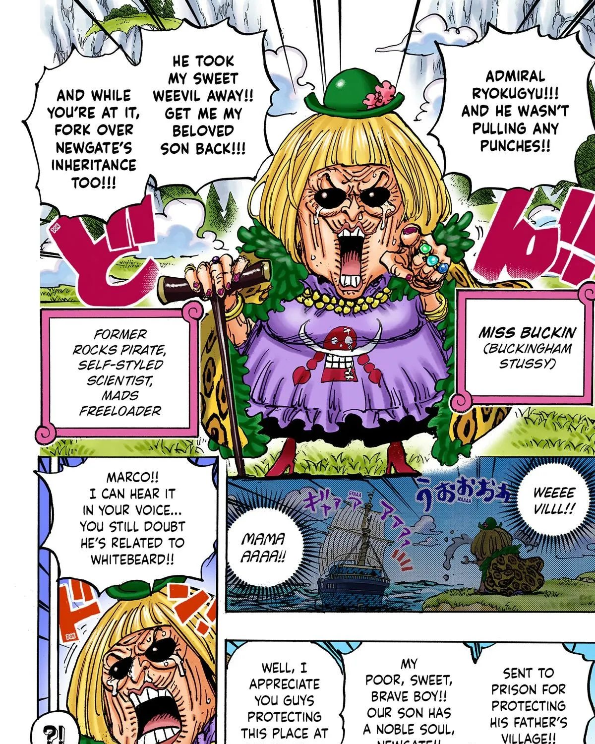 One Piece Colored, chapter 1073, page 27