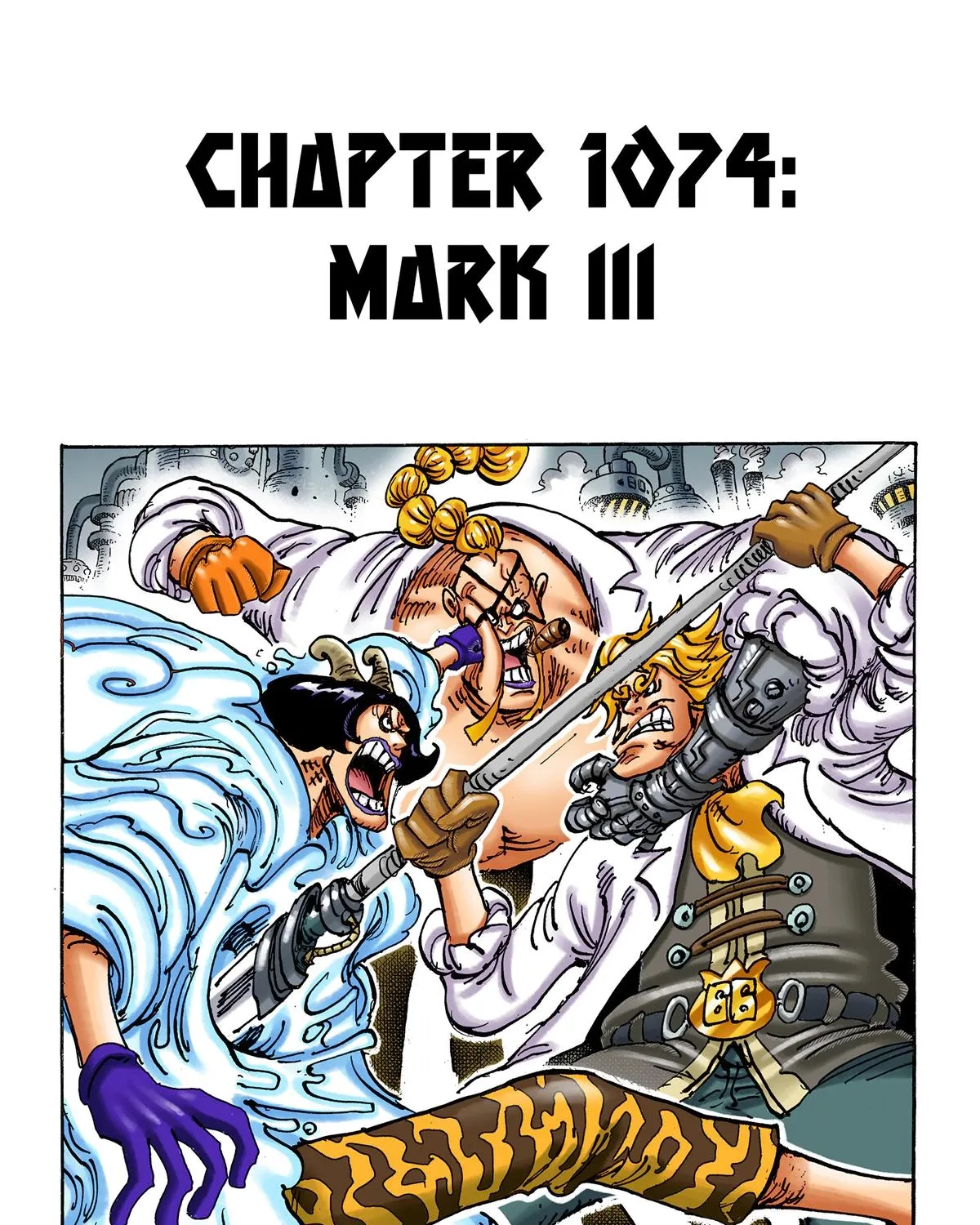 One Piece Colored, chapter 1074, page 1