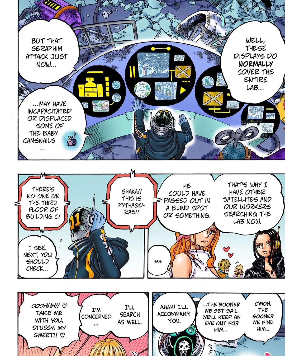 One Piece Colored, chapter 1074, page 17