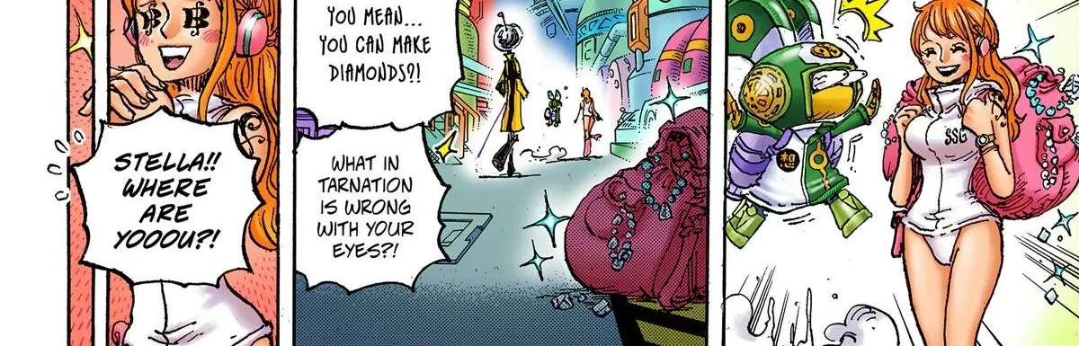 One Piece Colored, chapter 1075, page 8