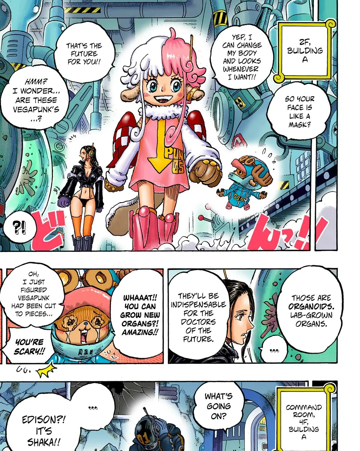 One Piece Colored, chapter 1075, page 9