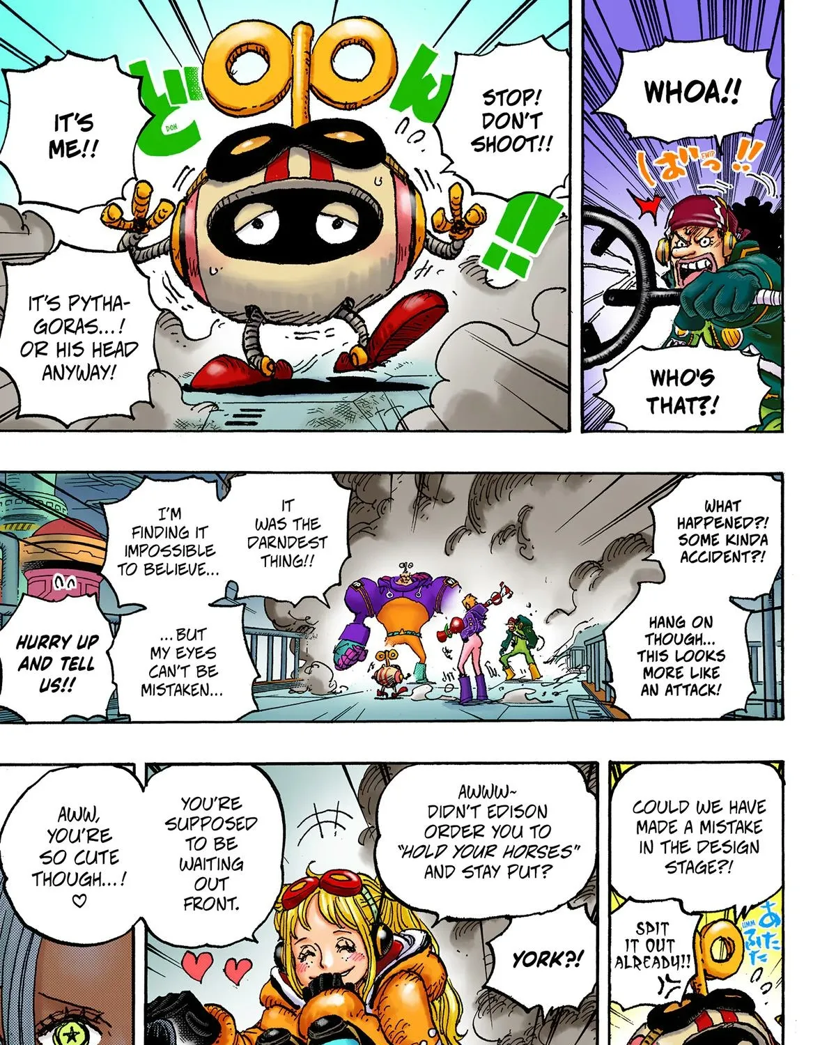 One Piece Colored, chapter 1075, page 17