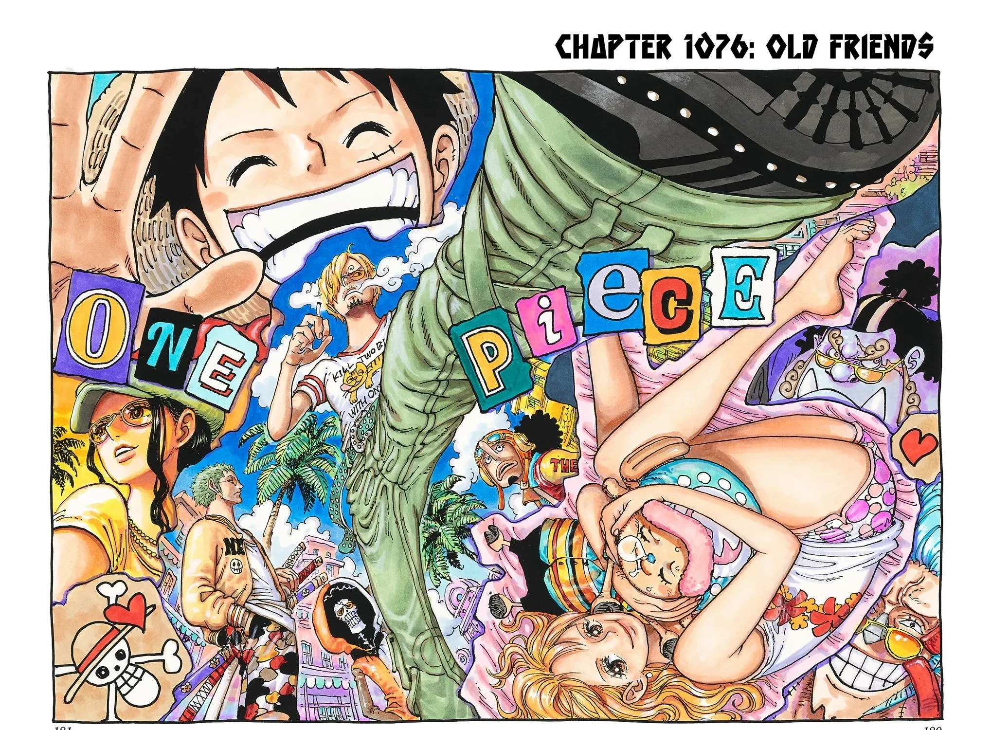 One Piece Colored, chapter 1076, page 1