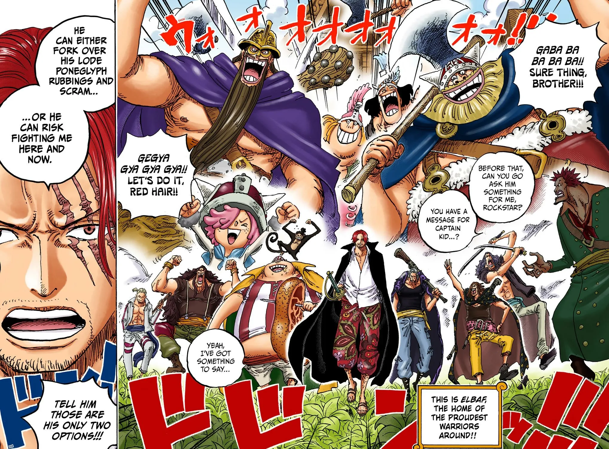 One Piece Colored, chapter 1076, page 25