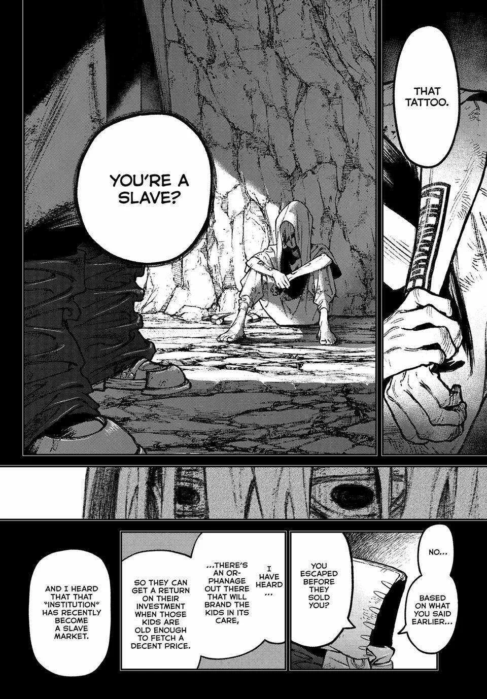 Gachiakuta Manga, chapter 165, page 8