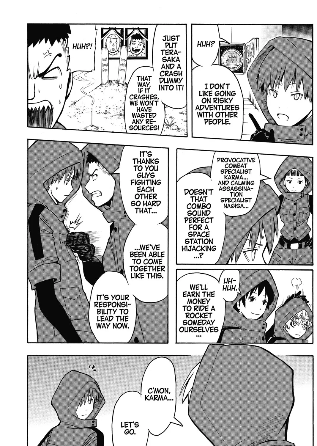 Assassination Classroom, chapter 151, page 19