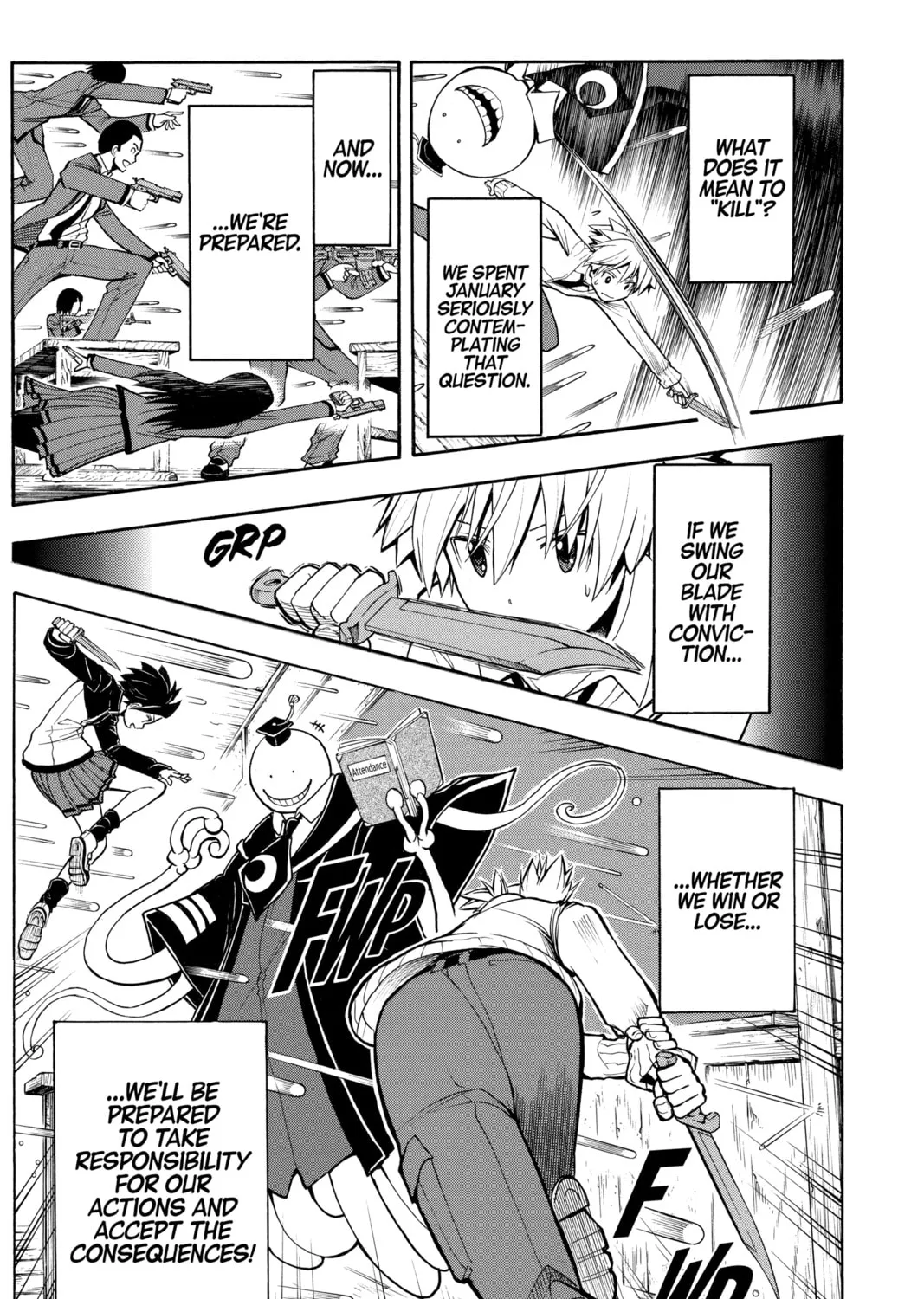 Assassination Classroom, chapter 153, page 37