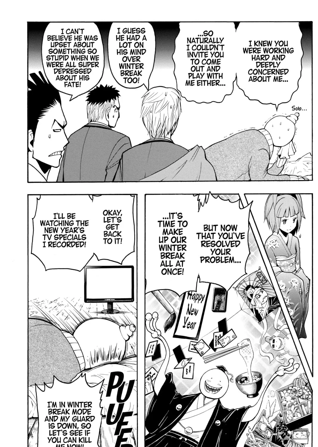 Assassination Classroom, chapter 154, page 15