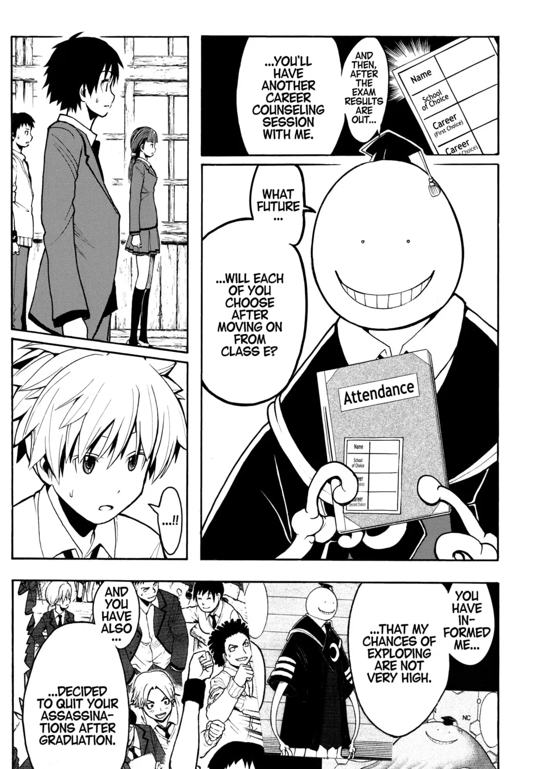 Assassination Classroom, chapter 154, page 29