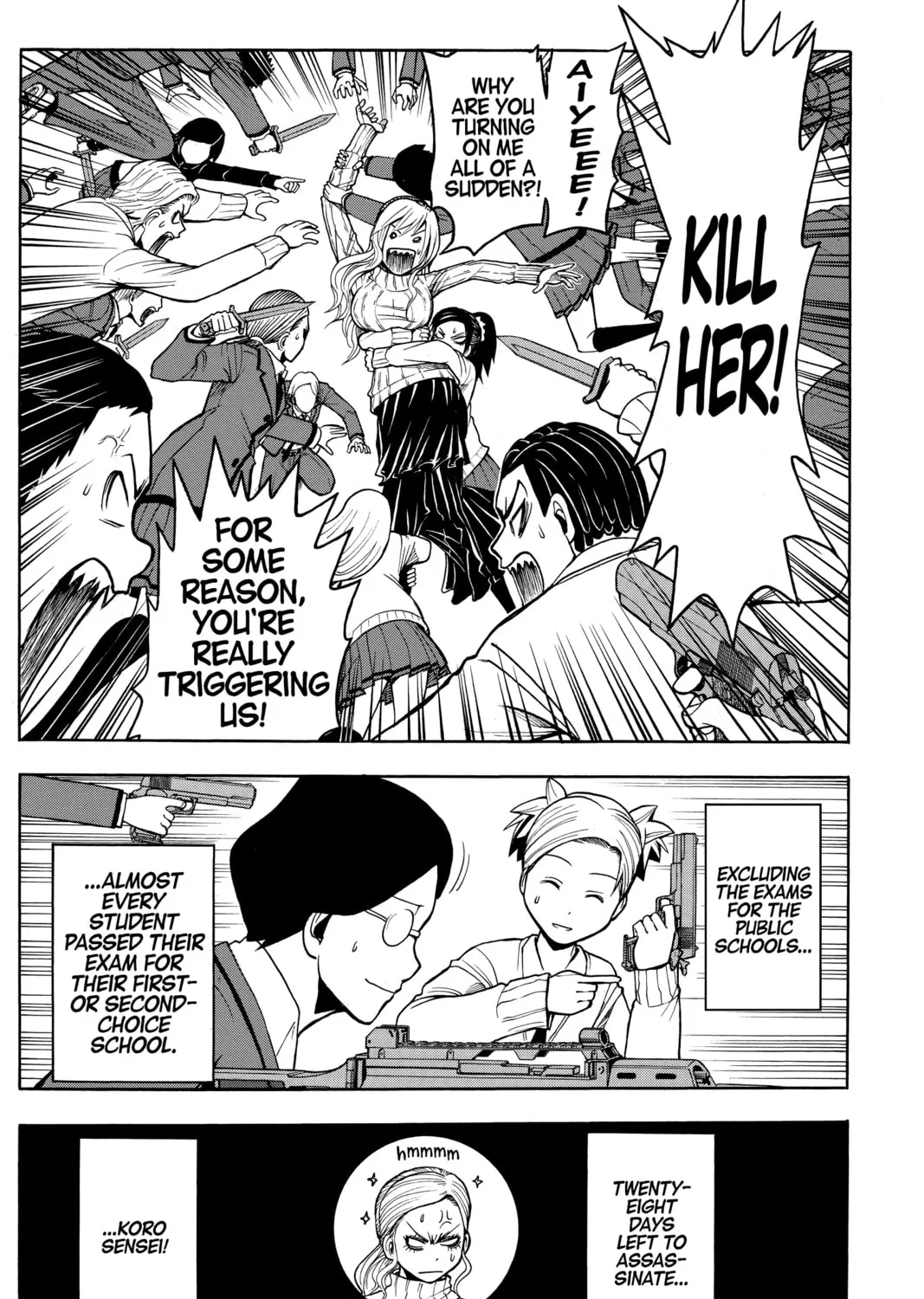 Assassination Classroom, chapter 156, page 37