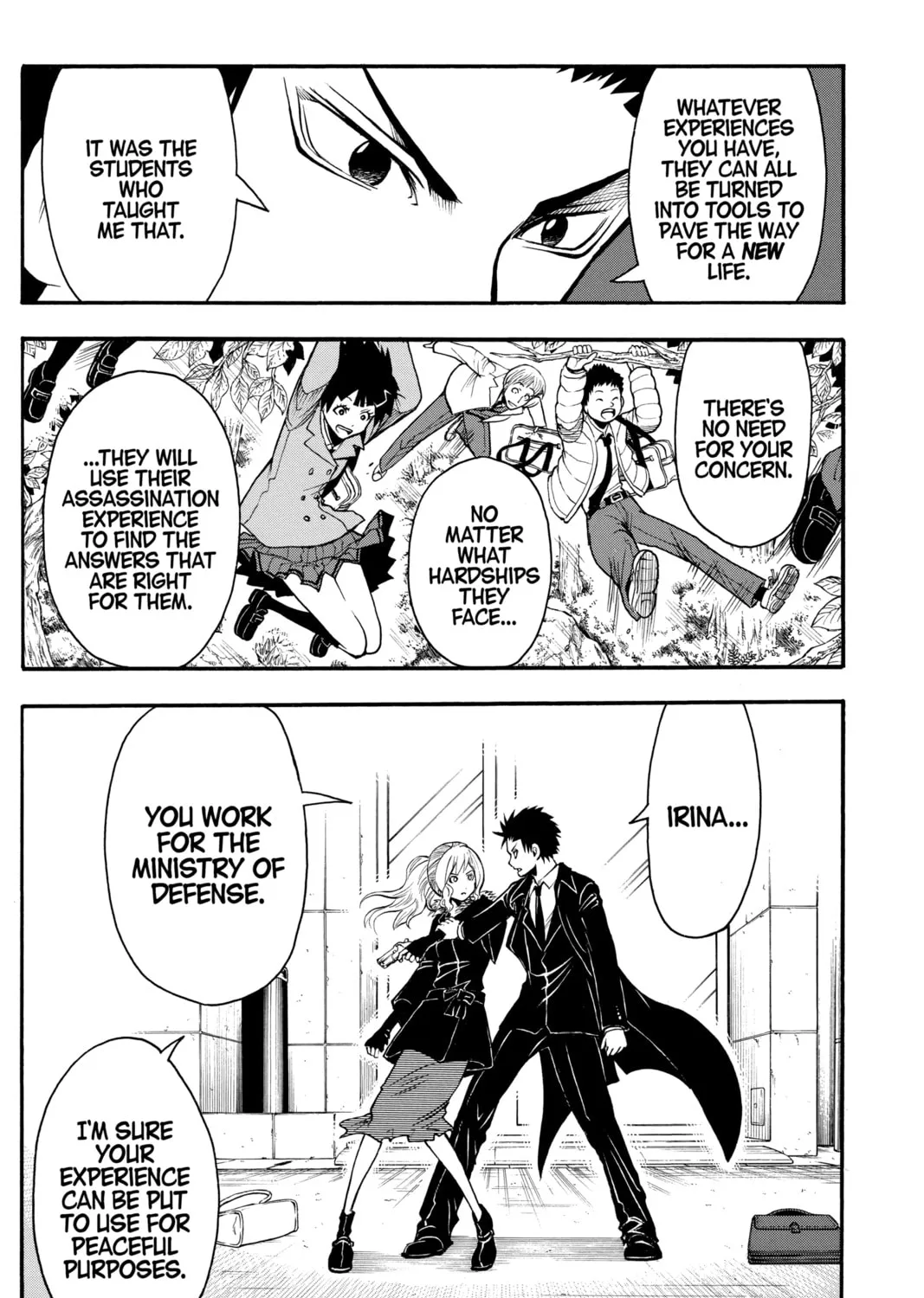 Assassination Classroom, chapter 160, page 35