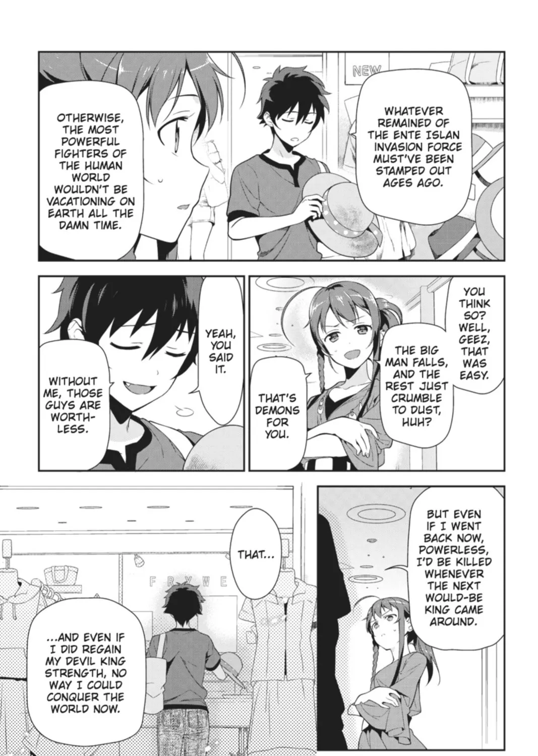 The Devil is a Part-Timer!, chapter 31, page 13