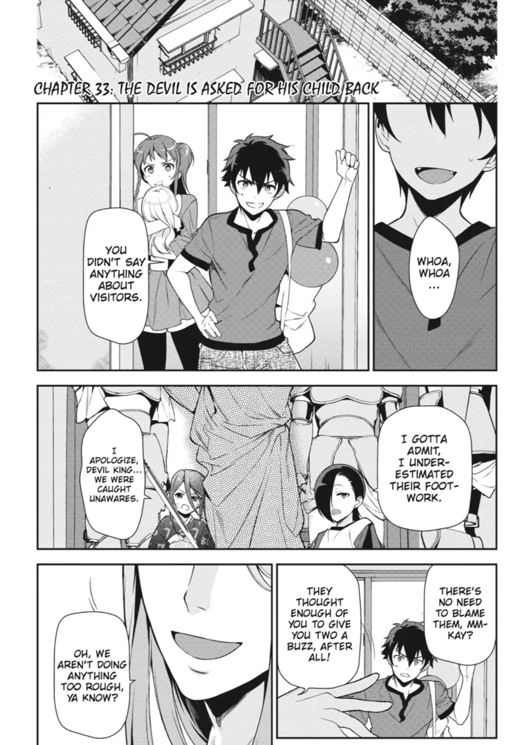 The Devil is a Part-Timer!, chapter 33, page 1
