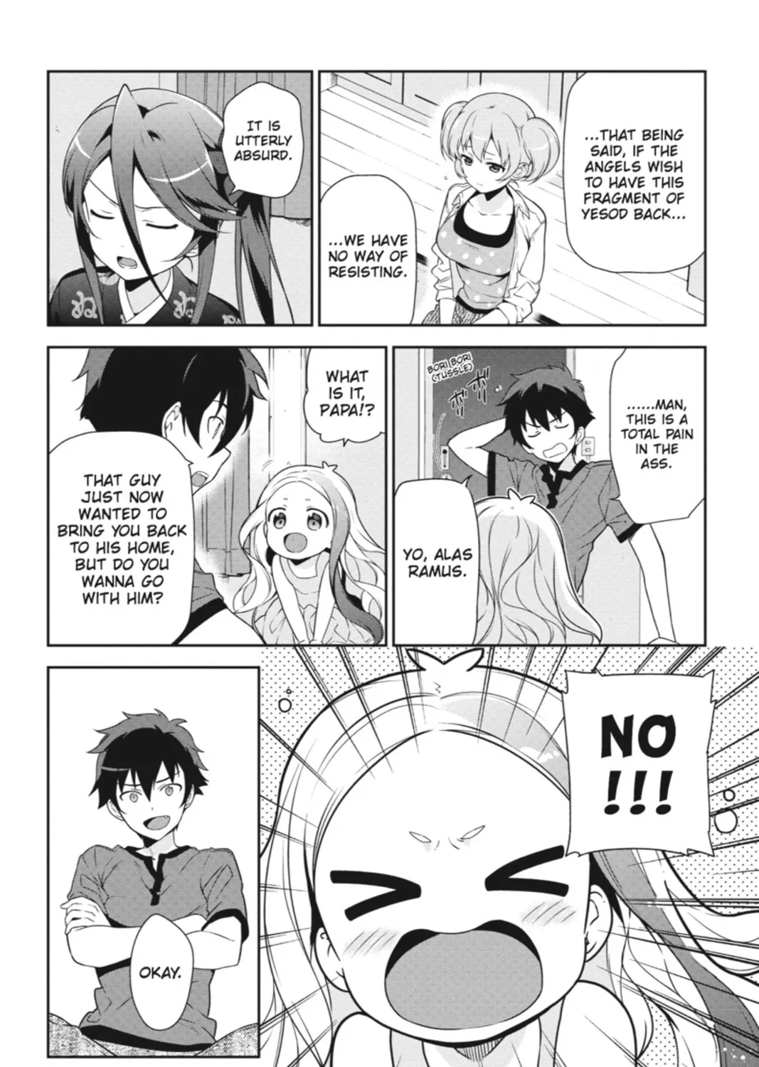 The Devil is a Part-Timer!, chapter 34, page 15