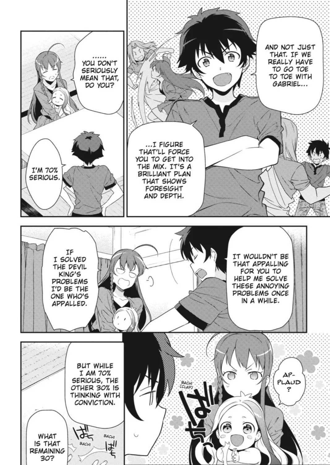 The Devil is a Part-Timer!, chapter 34, page 35
