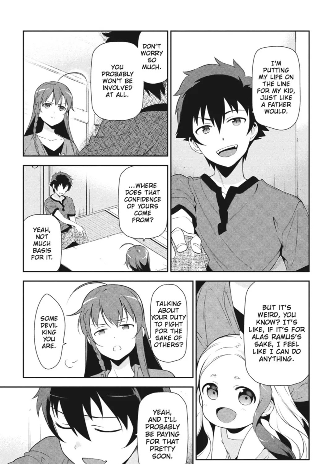 The Devil is a Part-Timer!, chapter 34, page 37