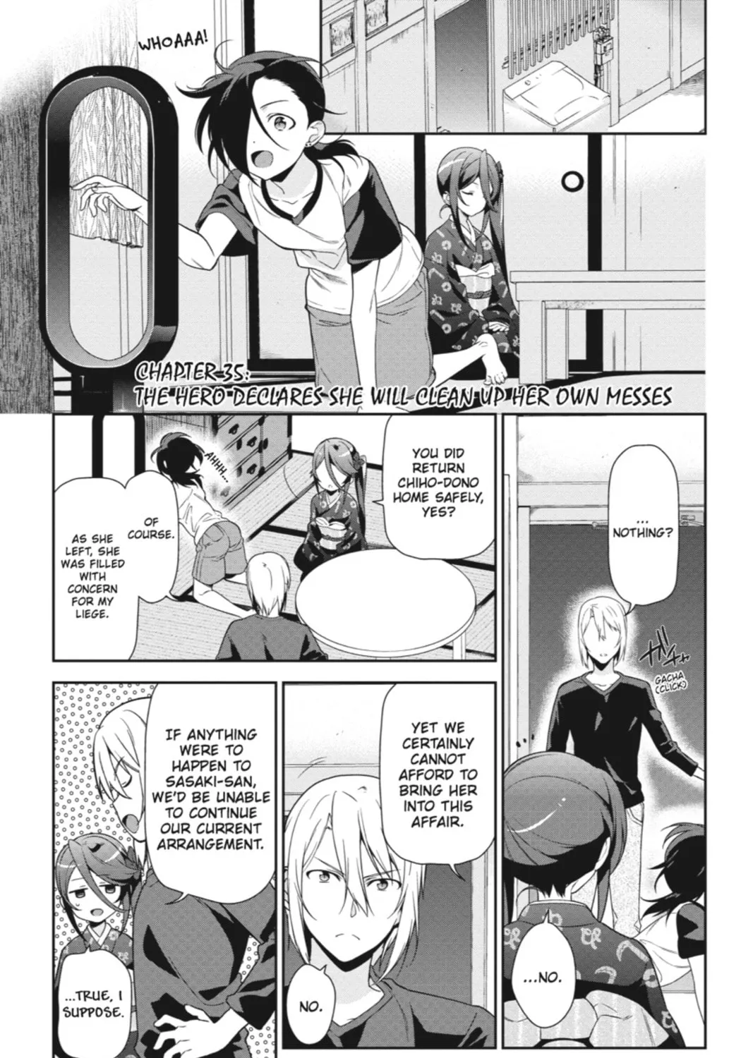 The Devil is a Part-Timer!, chapter 35, page 1