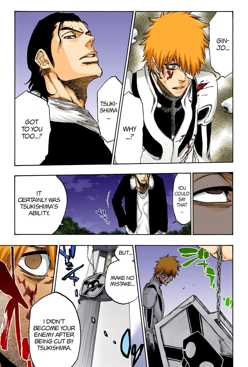 Bleach Colored Manga, chapter 458, page 33