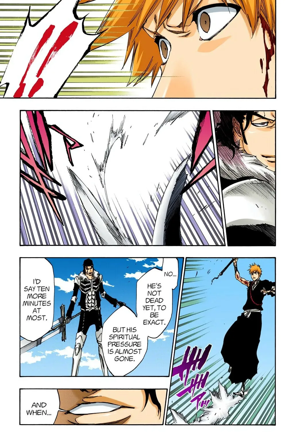 Bleach Colored Manga, chapter 473, page 33