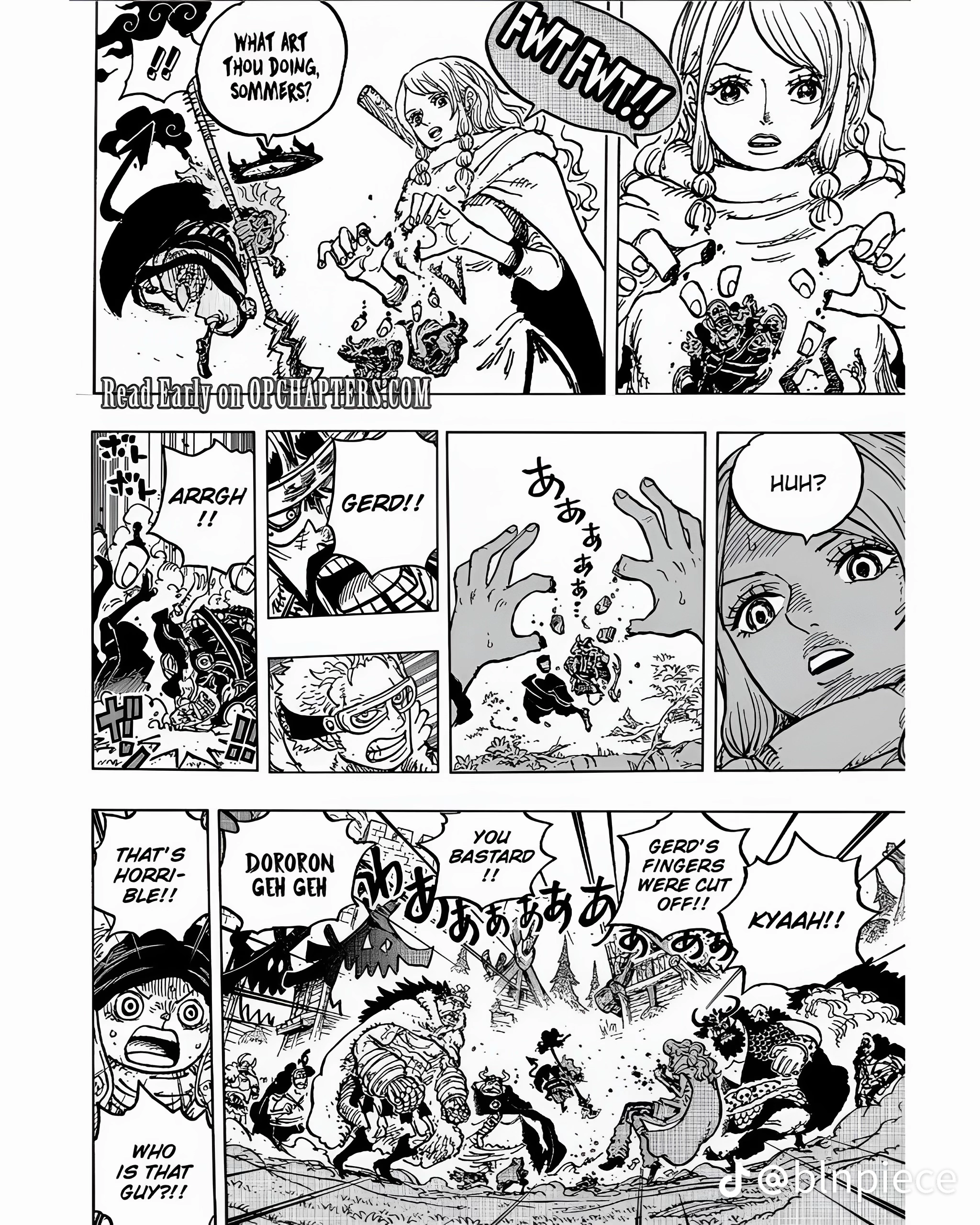 One Piece Manga, chapter 1180 ENG, page 3