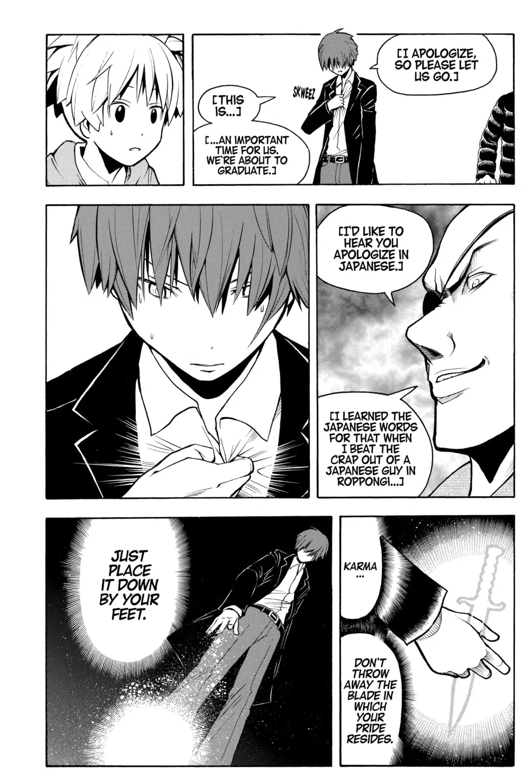 Assassination Classroom, chapter 161, page 10