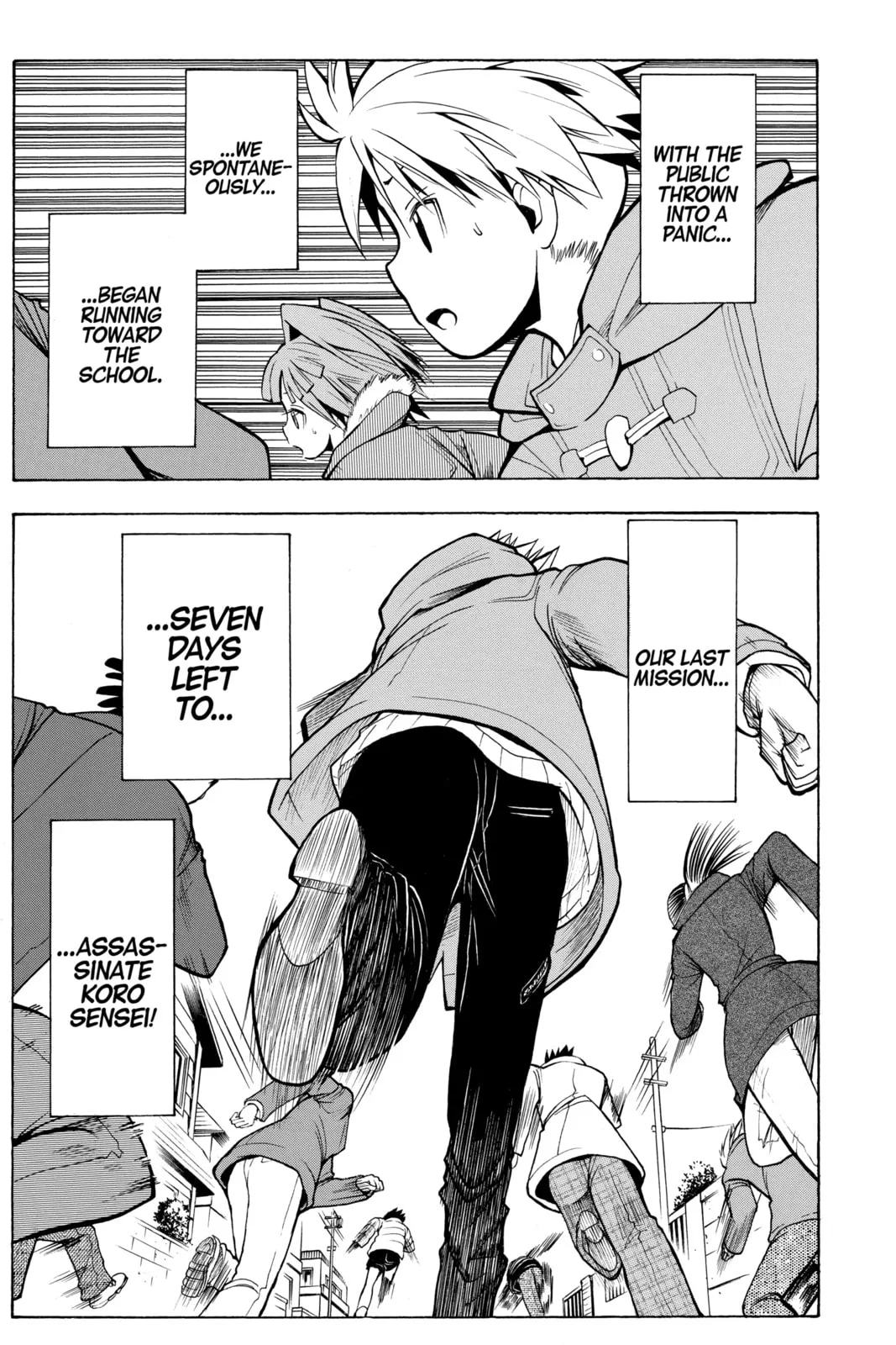 Assassination Classroom, chapter 164, page 17