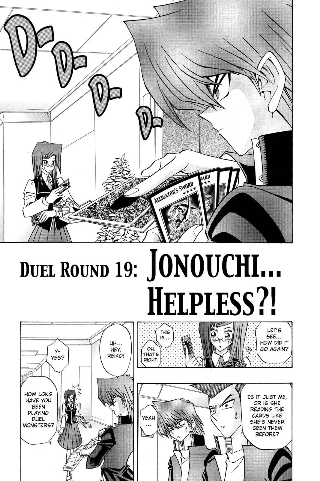 Yu-Gi-Oh! R, chapter 19, page 1