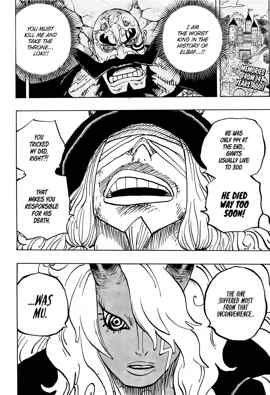 One Piece Manga, chapter 1181, page 2