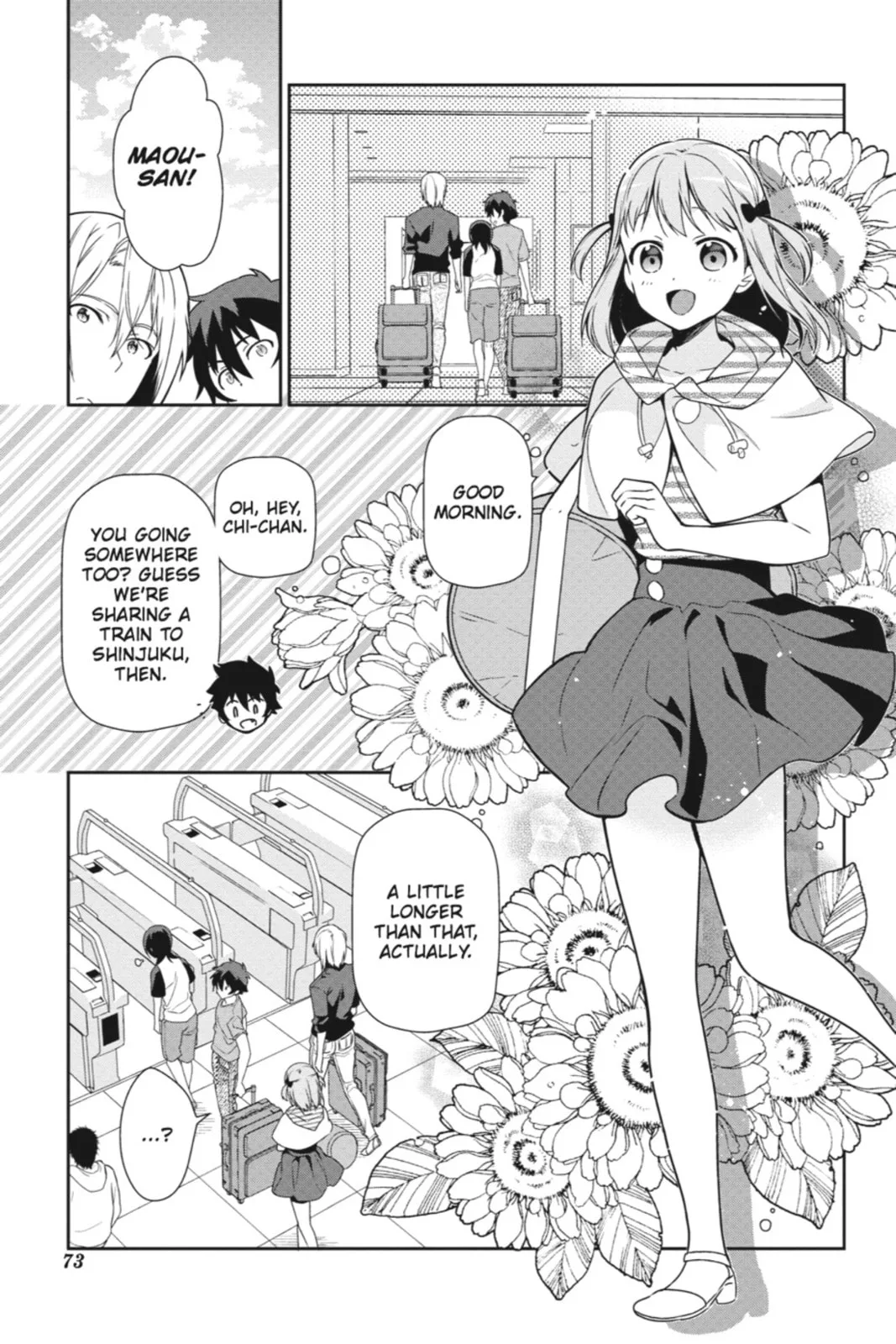 The Devil is a Part-Timer!, chapter 40, page 3