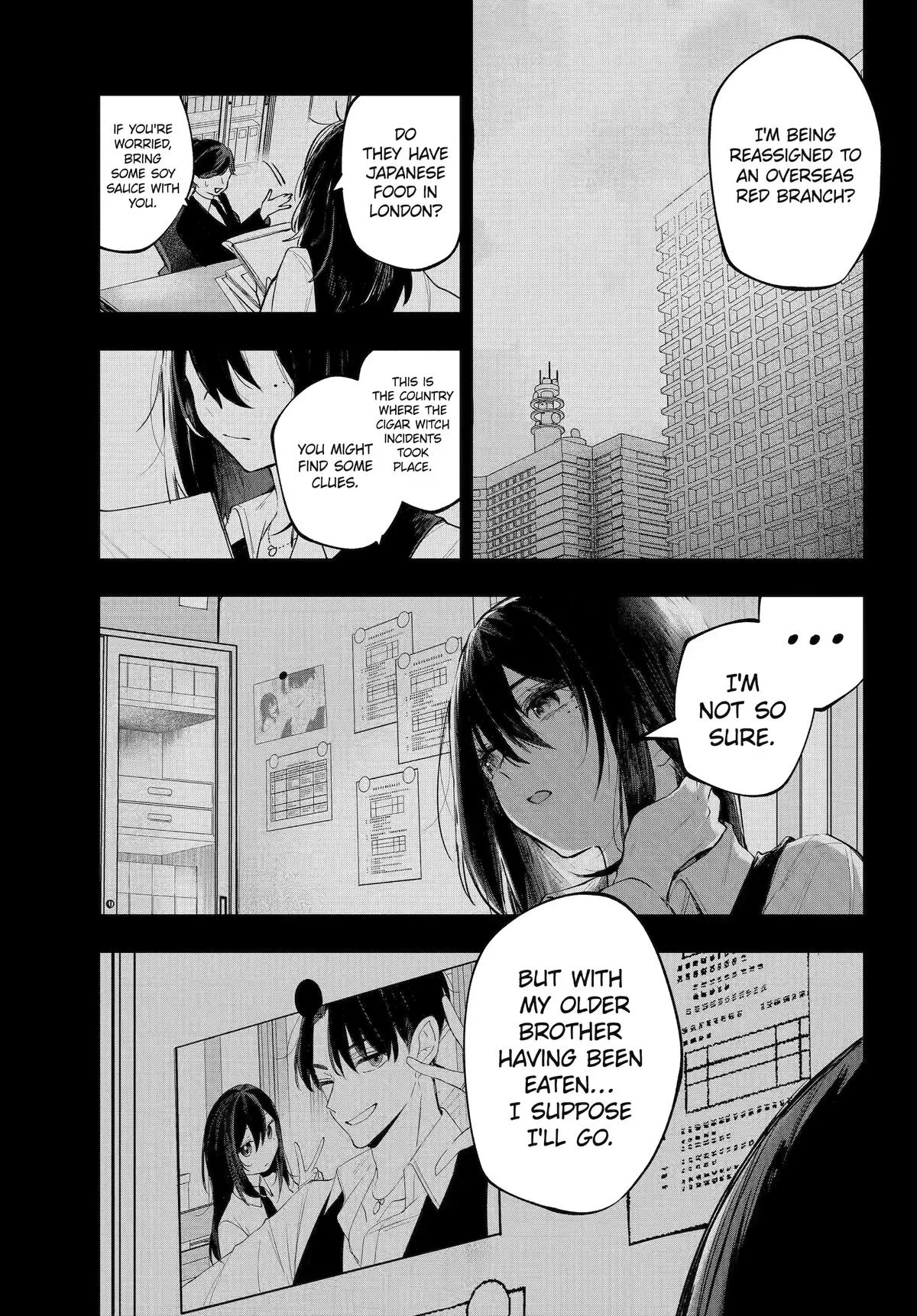 Ruby on the Cake: Hitokui Majo no Bansankai, chapter 20, page 1