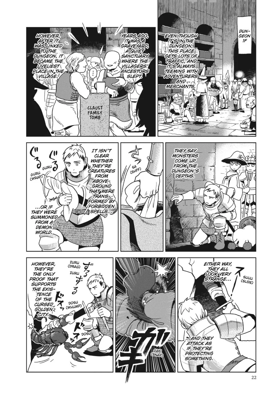 Delicious in Dungeon, chapter 1, page 18