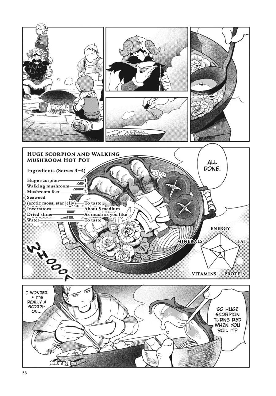 Delicious in Dungeon, chapter 1, page 29