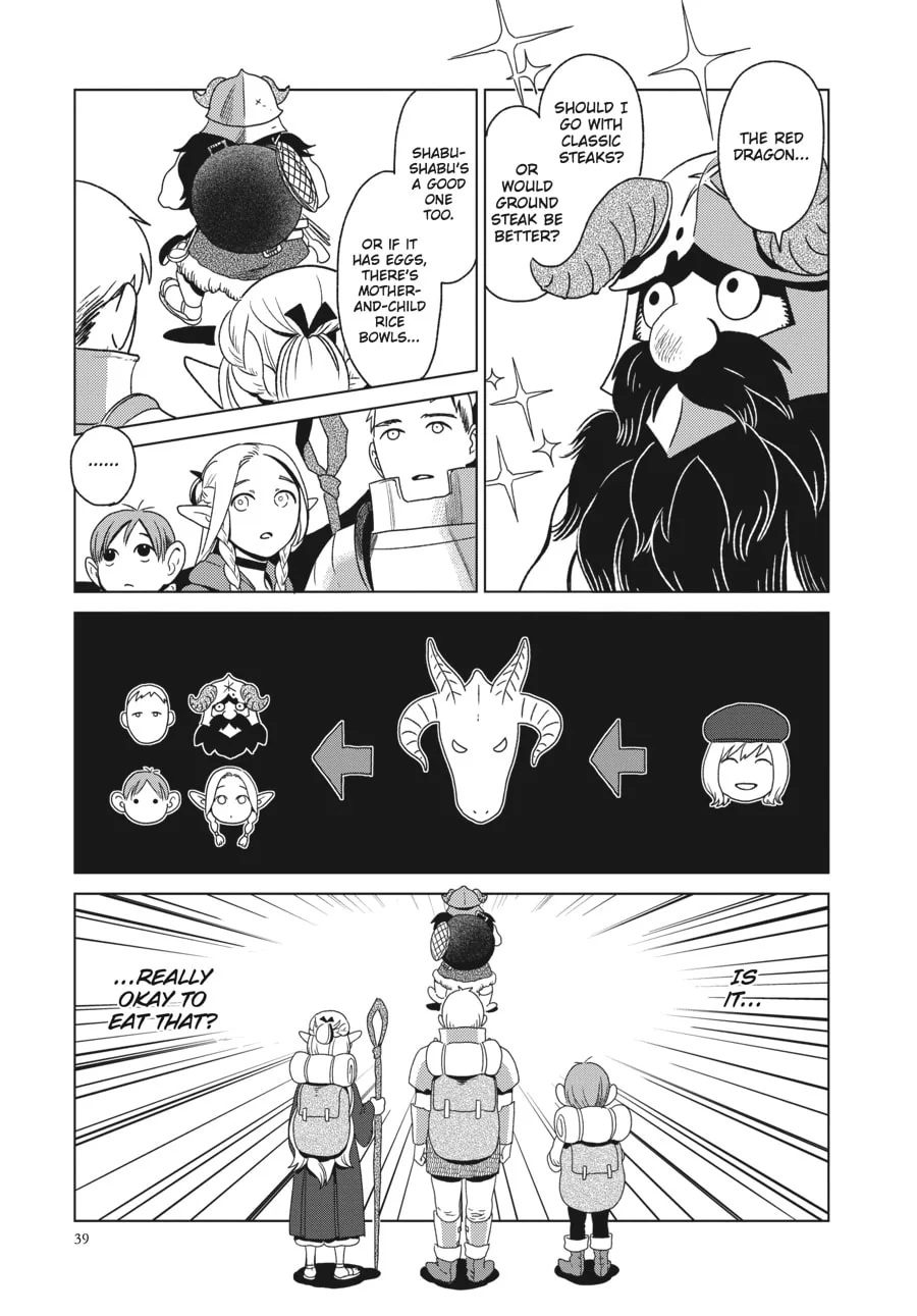 Delicious in Dungeon, chapter 1, page 35