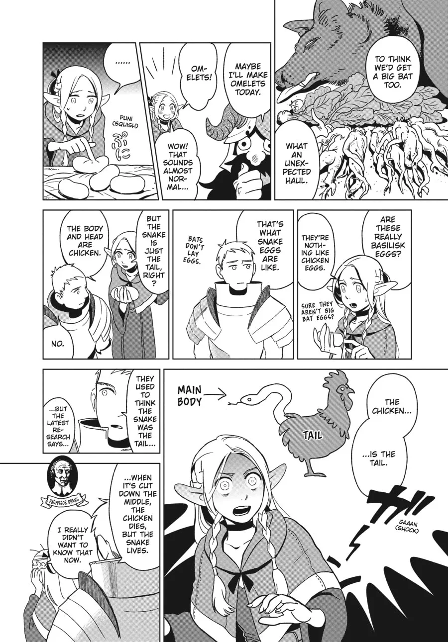 Delicious in Dungeon, chapter 4, page 20