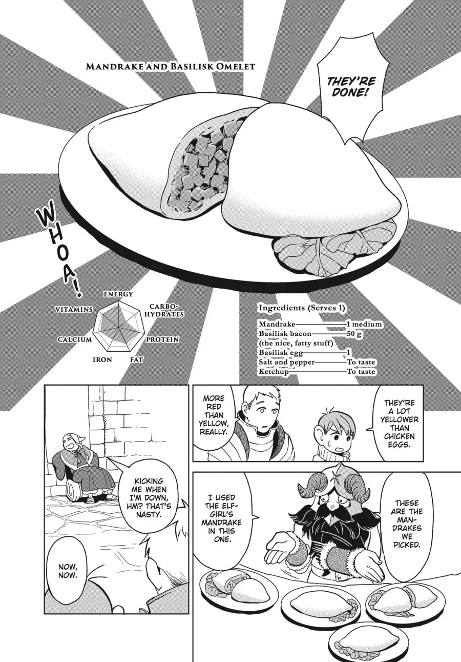 Delicious in Dungeon, chapter 4, page 22