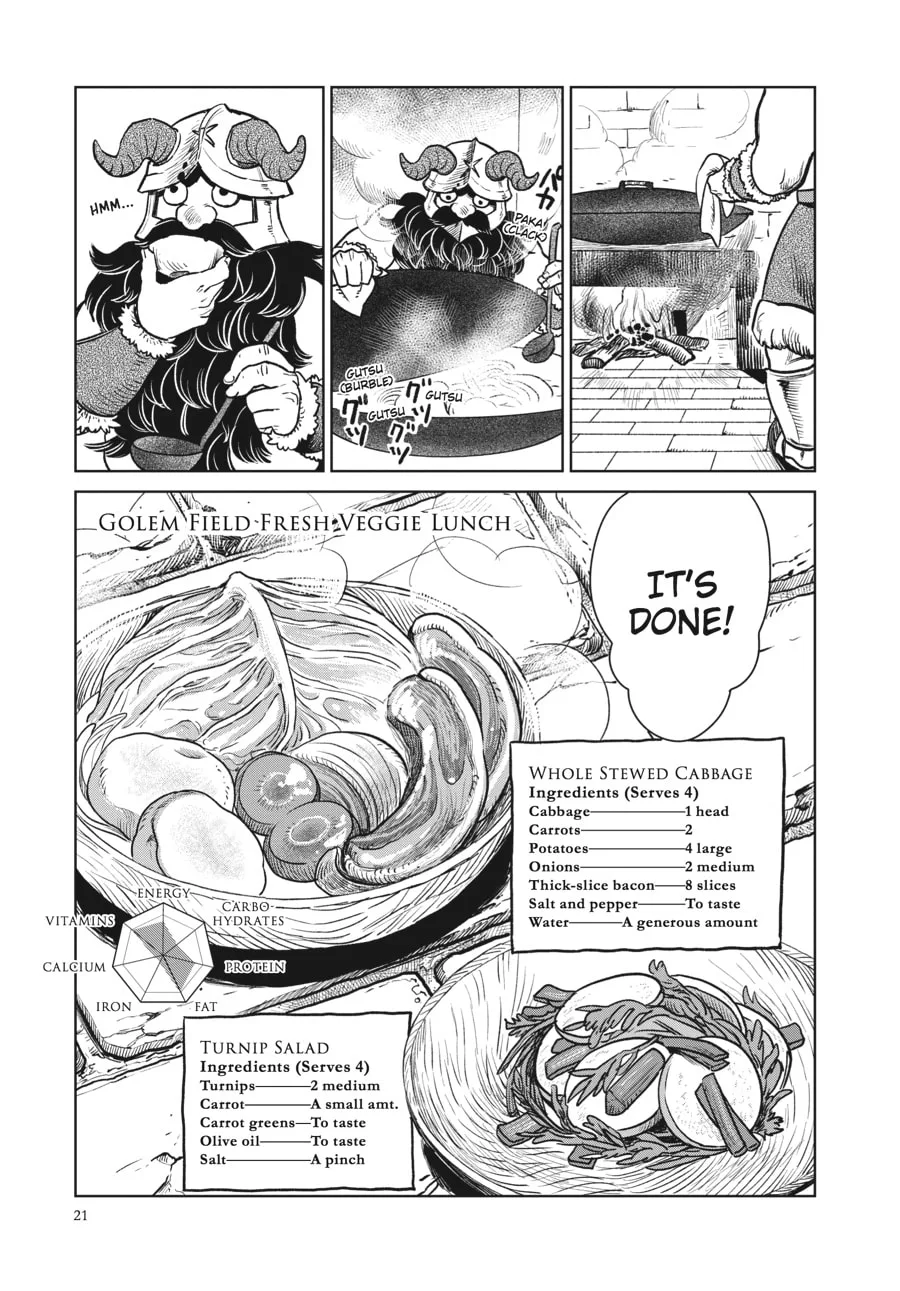 Delicious in Dungeon, chapter 8, page 17