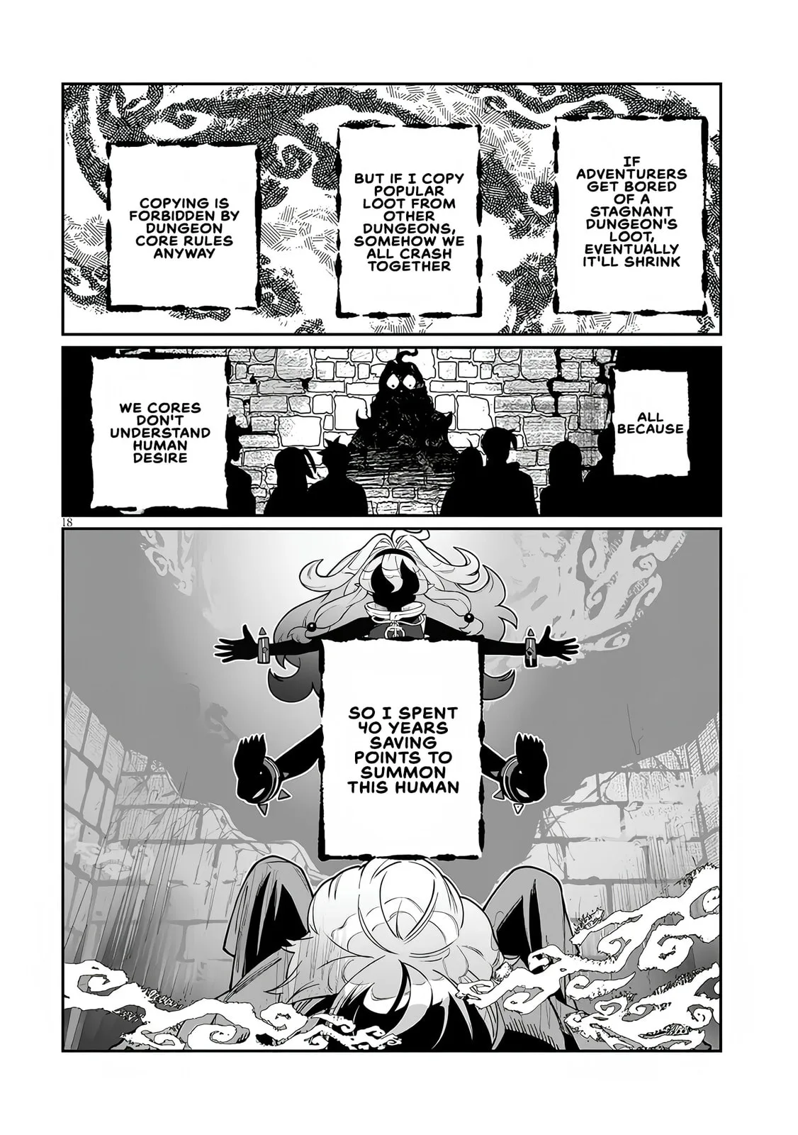Reincarnated, I'll Make the Hot Spring Dungeon!, chapter 1, page 17