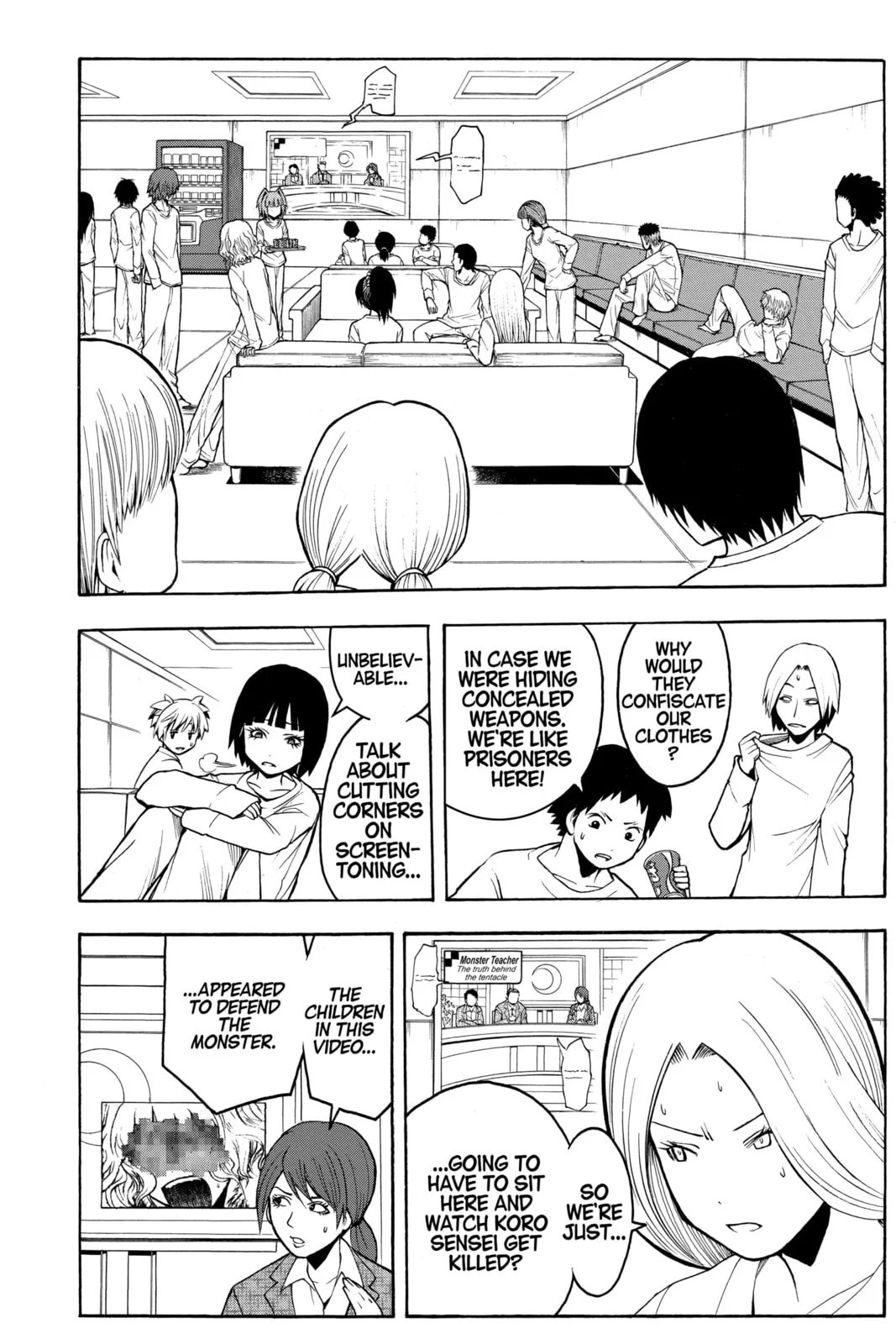 Assassination Classroom, chapter 166, page 8
