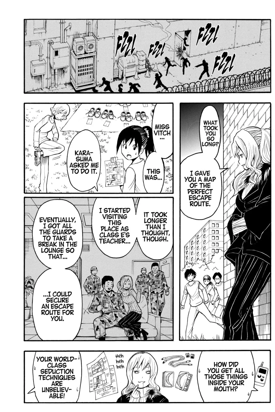 Assassination Classroom, chapter 167, page 8