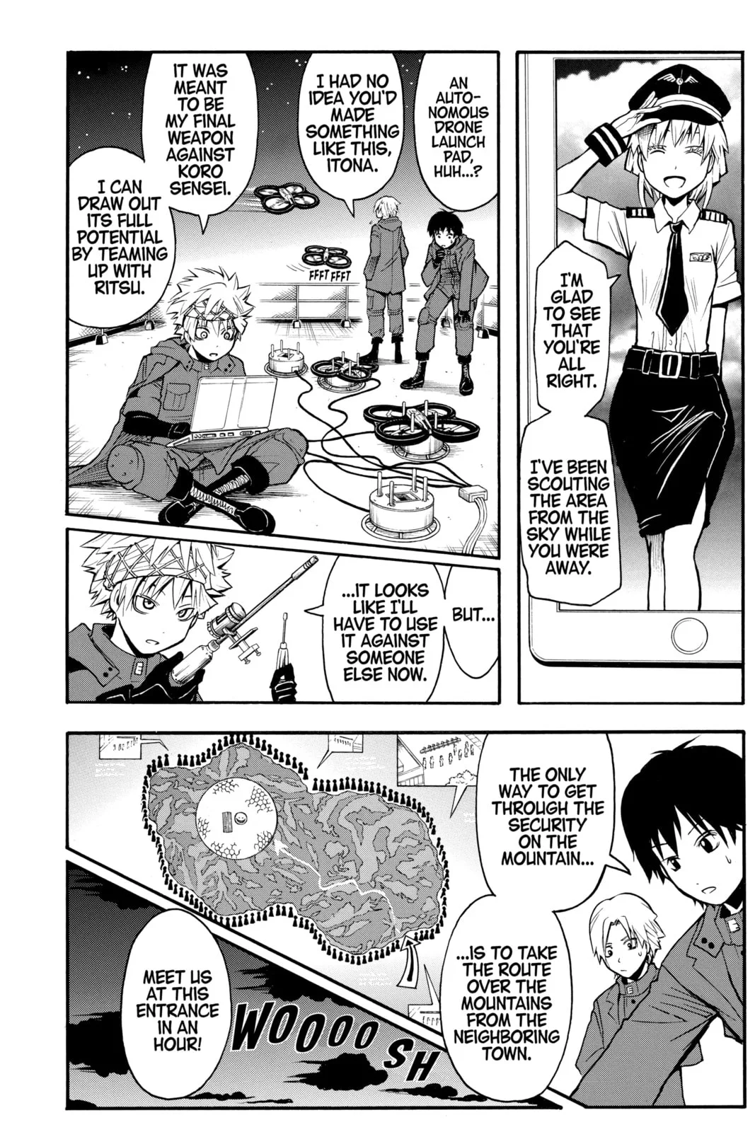 Assassination Classroom, chapter 167, page 14