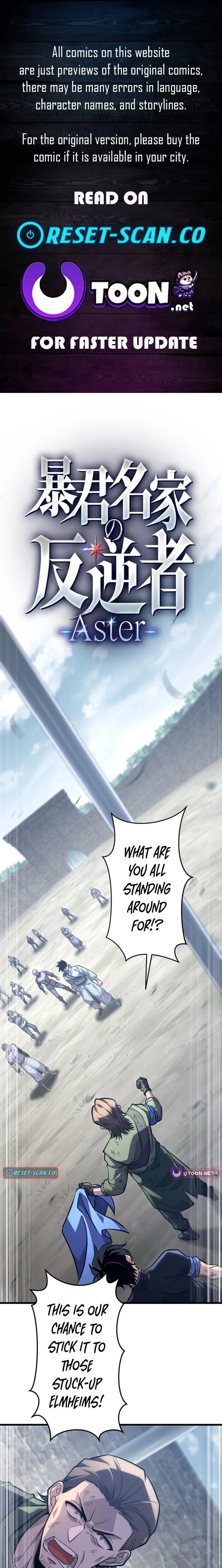 The Rebel of the Tyrant Noble House, chapter 18, page 1