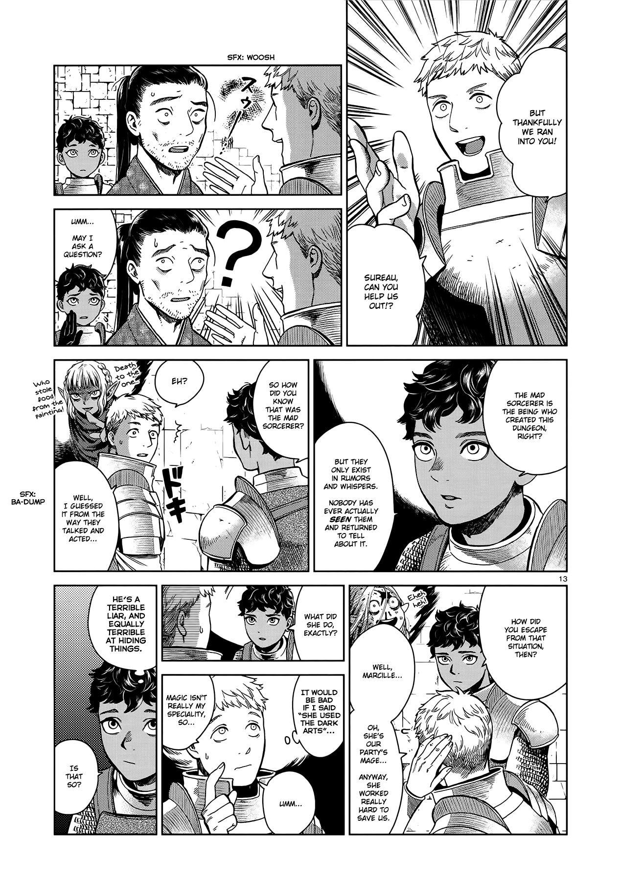 Delicious in Dungeon, chapter 36, page 13